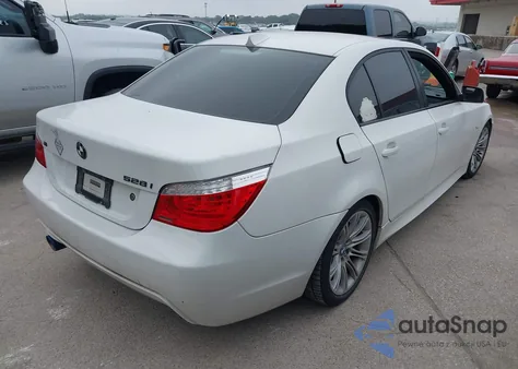 2010 BMW 528I из США, поврежденный, VIN WBANU5C54AC126129
